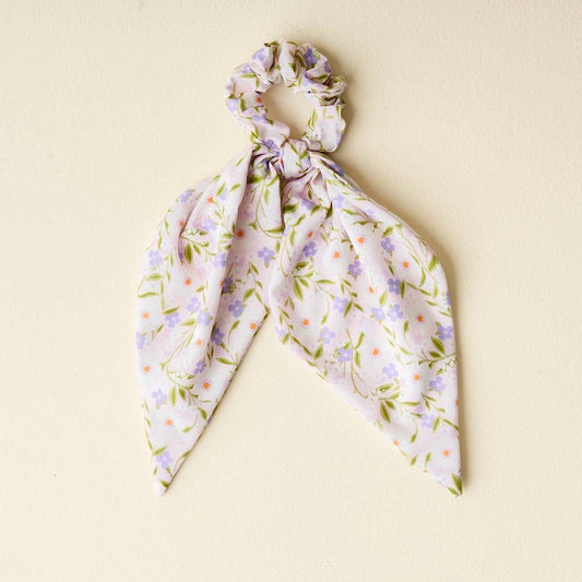 Hair Scarf-Floral Haven Lilac