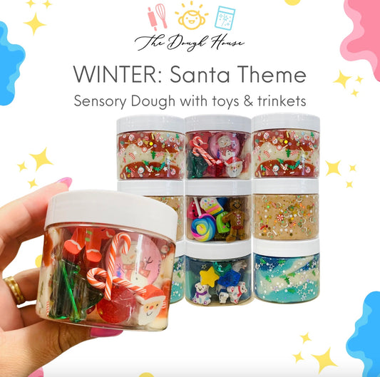 Winter Magical Jar - Santa