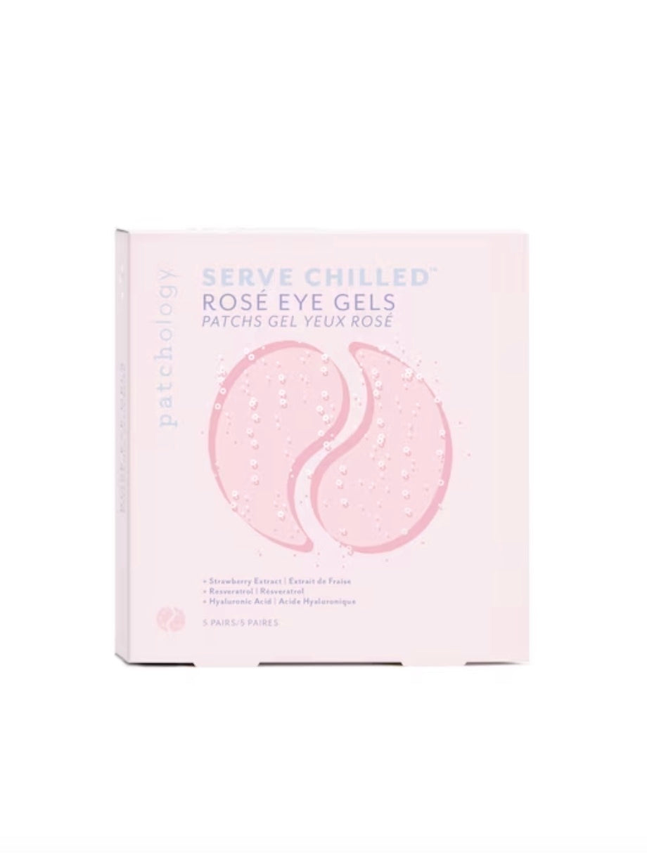 Serve Chilled Rosé Eye Gels