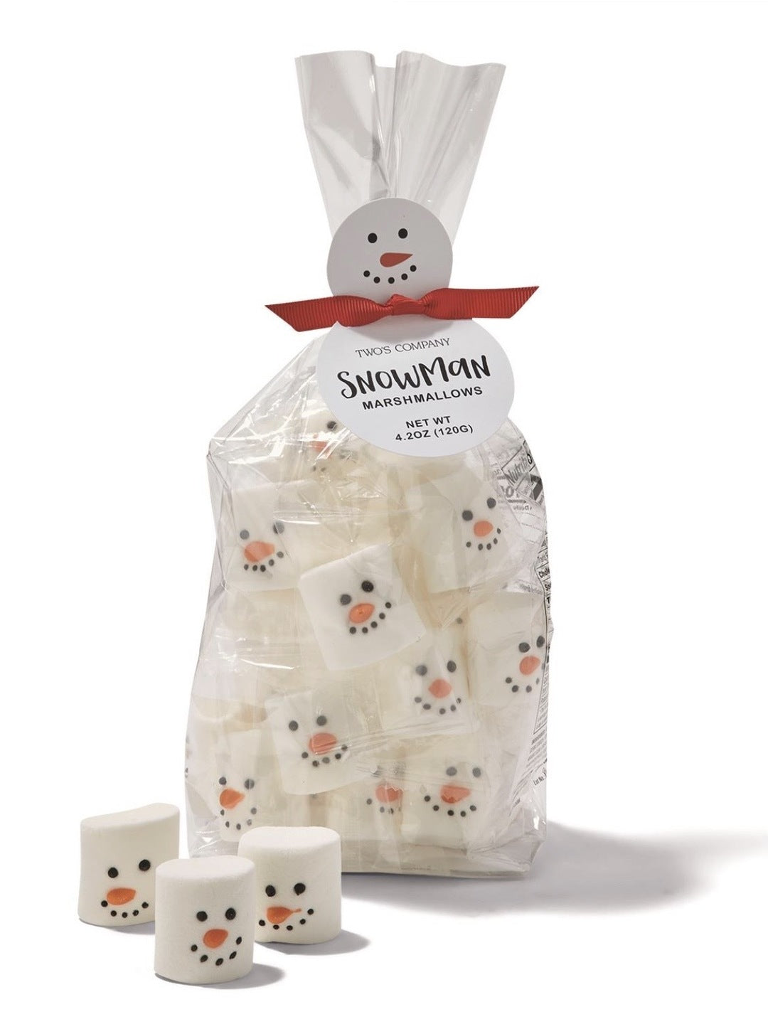 Snowman Marshmallow Bag