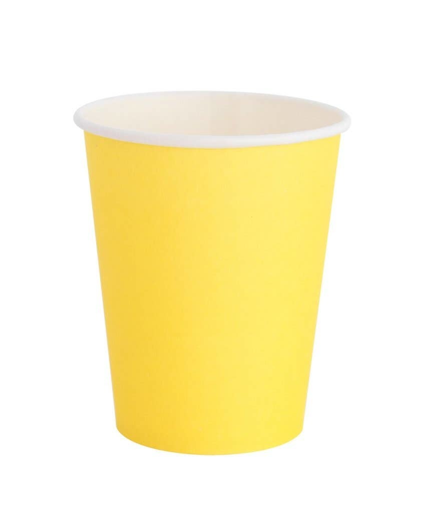 8oz Cup Happy Yellow