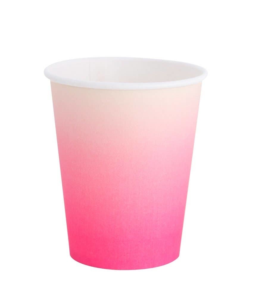 8oz Cup Rose Ombre