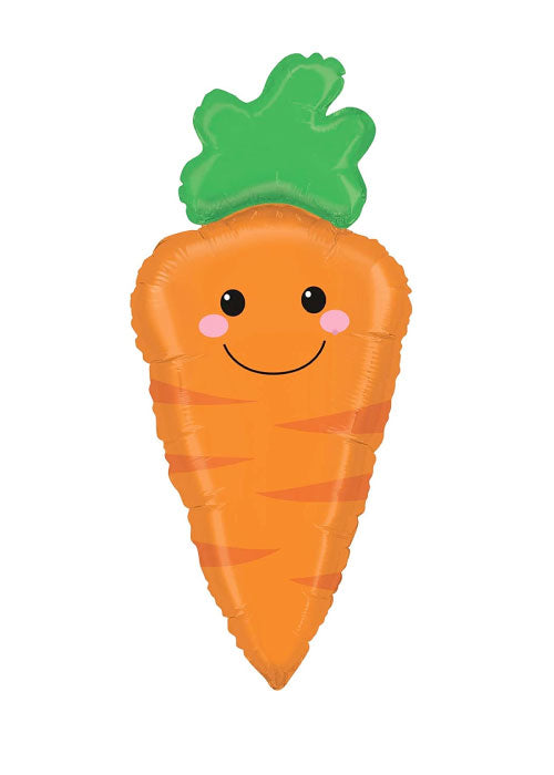 Foil Balloon - 31" Cute Carrot
