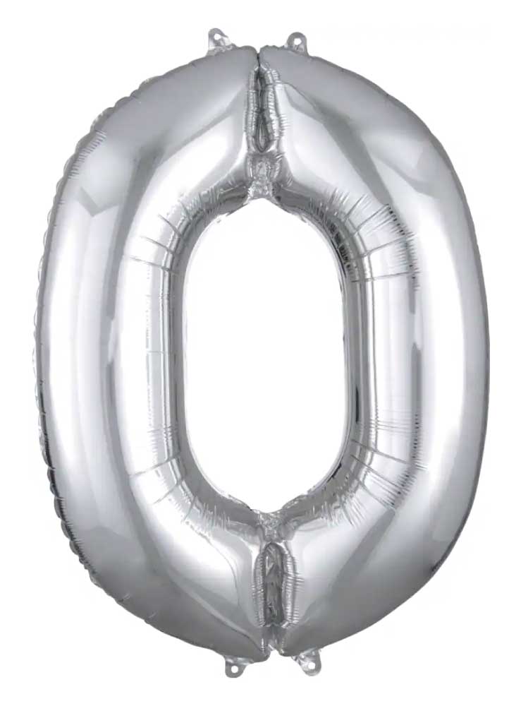 Megaloon Number Balloon - 40" (Number 0).