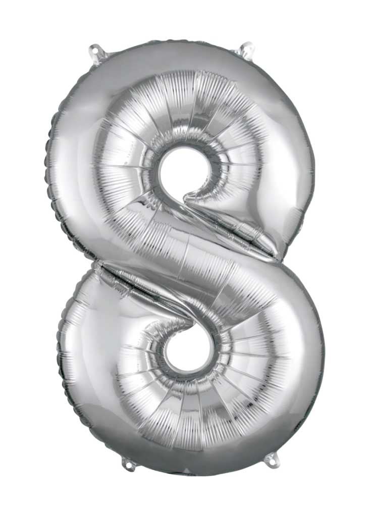 Megaloon Number Balloon - 40" (Number 8)