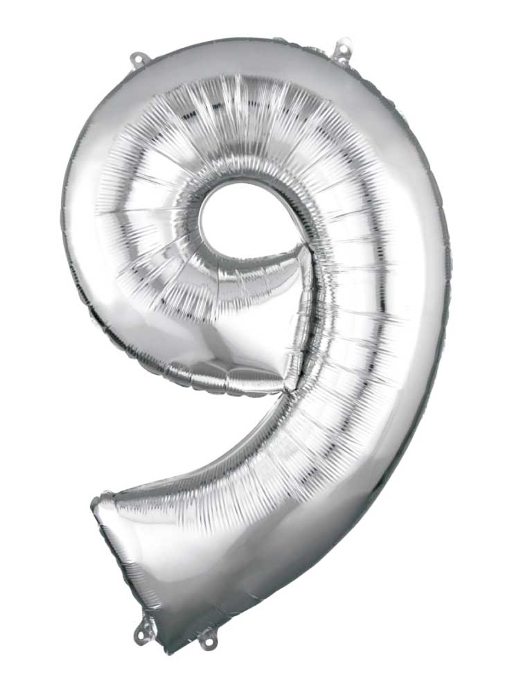 Megaloon Number Balloon - 40" (Number 9)